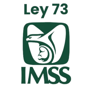 Logotipo oficial del IMSS para la pensión Ley 73