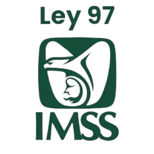 Logotipo oficial del IMSS para la pensión Ley 97